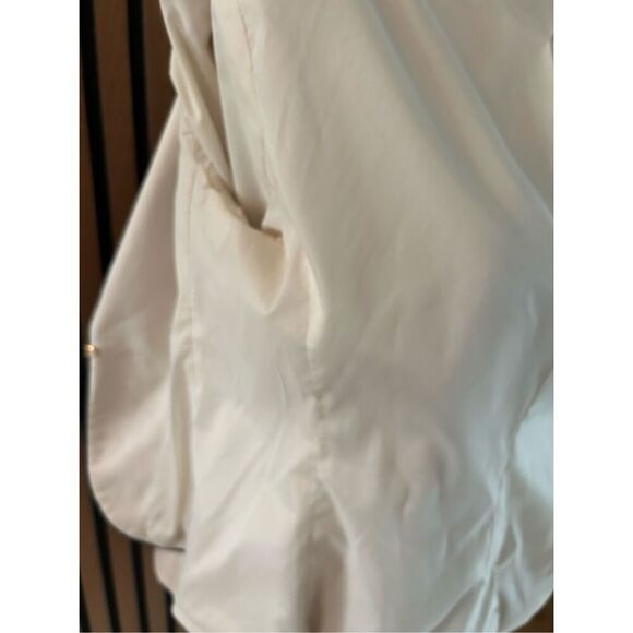 Cachè cream color long sleeve blazer size 4 fancy going out or office wear - Picture 5 of 6